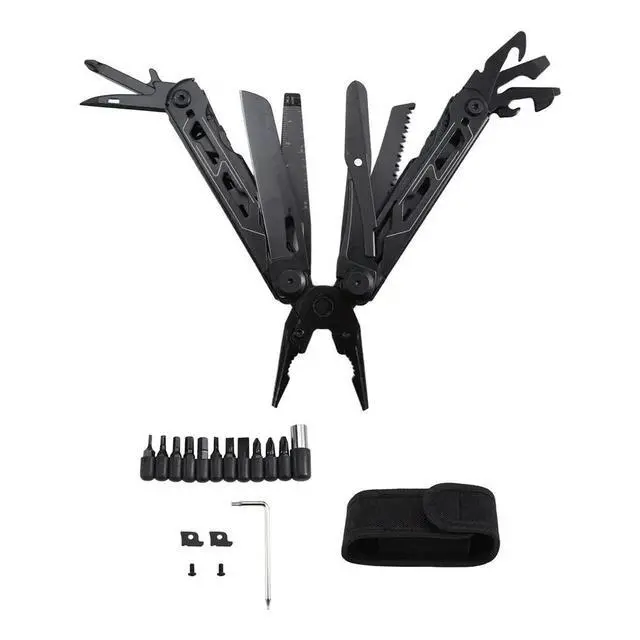 Alt view image 3 of 3 - 28-in-1 Multi-Functional Pliers Outdoor Camping Survival Tool, Tool Equipment,Multi-Functional Knife and Pliers