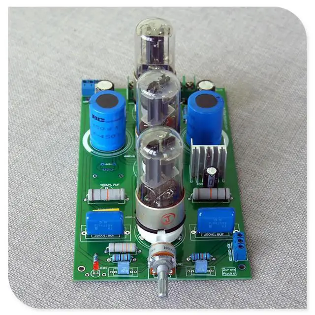 Alt view image 2 of 2 - 6N8P CV181 pre-amplifier board, 6Z5P bile rectifier pre-amplifier, compatible with 6SN7. the noise is only 4MV