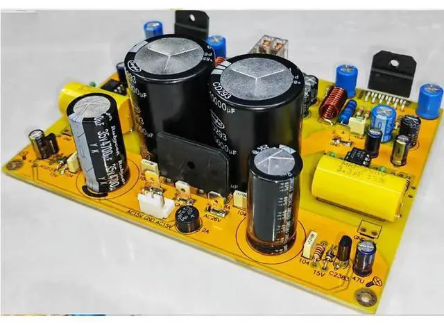 Alt view image 3 of 3 - Vertex LM3886 Amplifier Board 60W+60W Hifi Amplifier Board