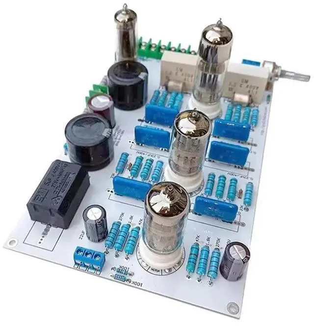 Main image of Reference Malan M7 Vacuum tube Preamplifier Board Tube Rectifier 6N2+6N6 Preamp Circuit Board PCB