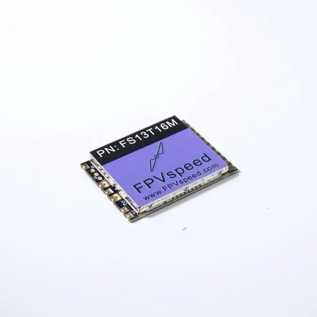 Alt view image 2 of 3 - 1.2GHz 1.3GHz FPVspeed VTX Module FS13T16M SM1313T 1.2G 1.3G 1.6W Image Transmission Module, Power Adjustable