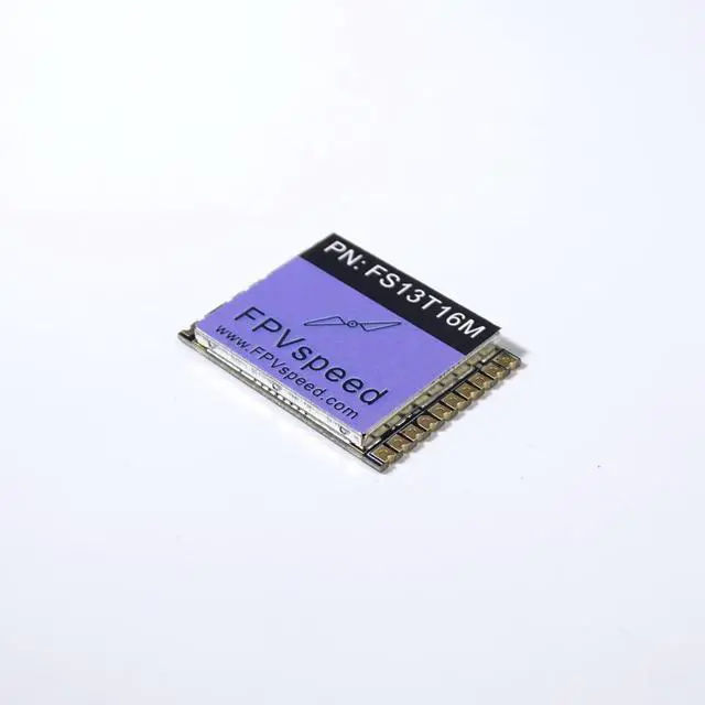 Alt view image 3 of 3 - 1.2GHz 1.3GHz FPVspeed VTX Module FS13T16M SM1313T 1.2G 1.3G 1.6W Image Transmission Module, Power Adjustable