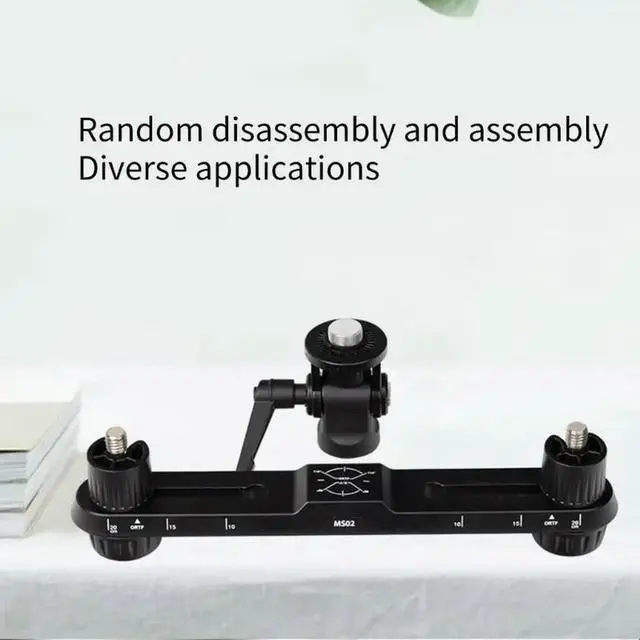 Main image of MS02 Microphone Stand for Precise Stereo Sound Recording Mic Holder Bracket