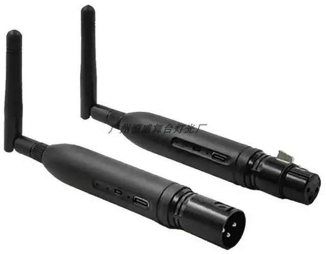 Alt view image 3 of 3 - -Powered Lighting Console DMX512 Controller/Transmitter/Receiver for Stage Lighting Control