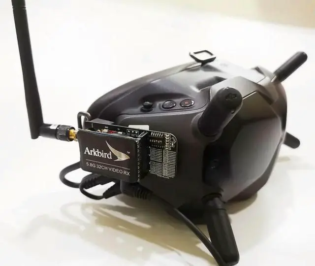 Alt view image 3 of 3 - 5.8G 5.8ghz 8CH Video Receiver For FPV Video glasses HD to analog signal modification module