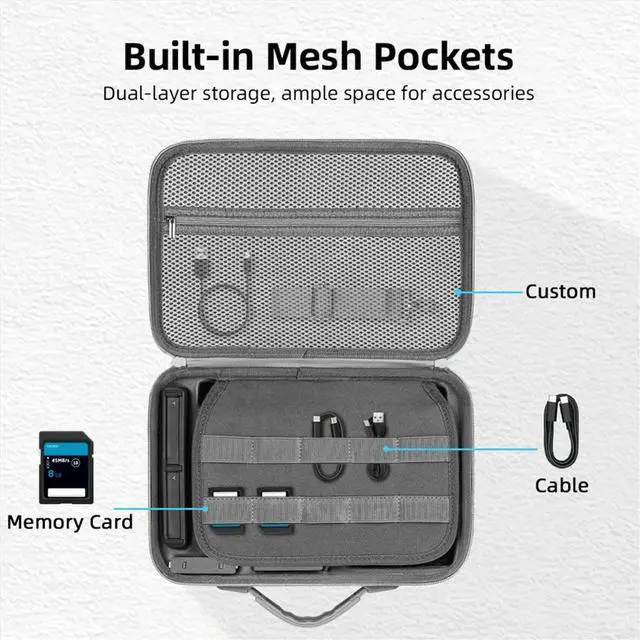 Main image of Carrying Case Travel Shoulder Bag for X5 Camera Accessories Bag PU Handbag Box