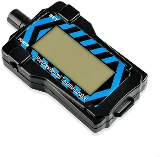 Alt view image 3 of 6 - Digital Tachometer Handheld Photo Tachometer 99999RPM LED Display Motor Speed Detectors Revolutions Counter Meter
