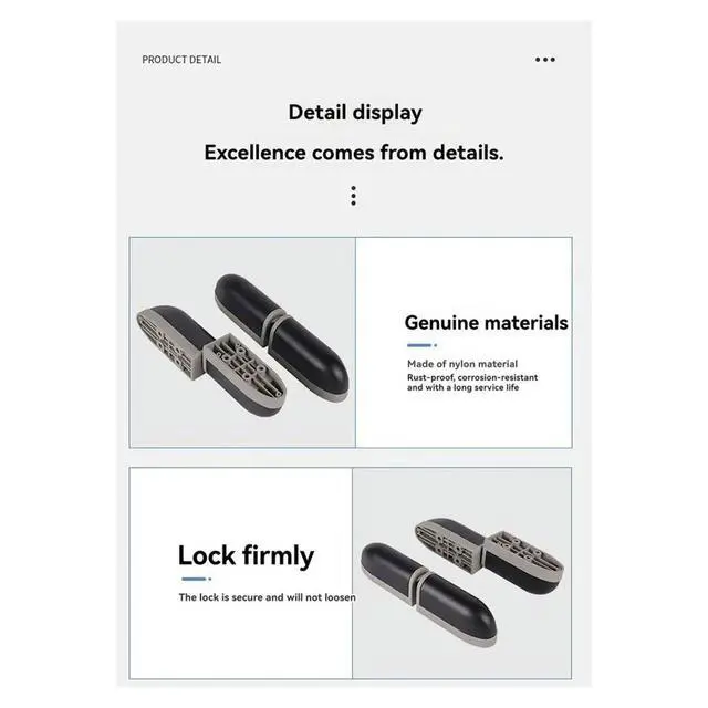 Alt view image 3 of 3 - Cold Door Hinges Turkish Lock Oven Rice Cabinet Steamer Oven Accessories ABS Material