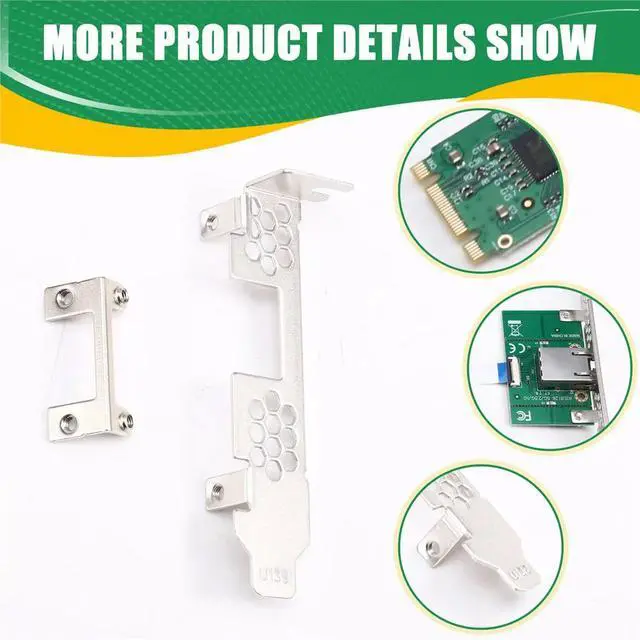 Alt view image 2 of 3 - M.2 B+M KEY to 5Gbps Gigabit Network Card Single Port Wired Network Adapter RTL8126 Chip for Win7/8/10