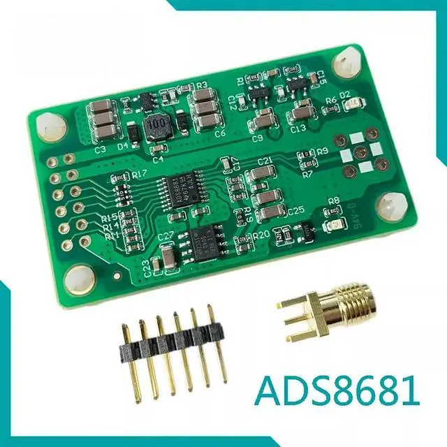 Alt view image 2 of 3 - ADS8681 16Bit 1Msps SAR ADC Module Single and Bipolar 2.56-12.288V Input