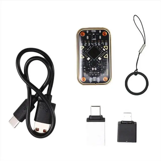 Main image of Chameleon V2.0 RFID Chip Reader+UID Keychain Restart Card Emulator 125K 13.56M IC ID Decode NFC Duplicator