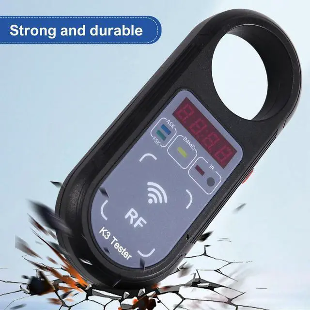 Main image of K3 Detection Frequency Tester 100-999MHz Frequency Detection Range Signal Detection for Distinguish Between ASK and FSK