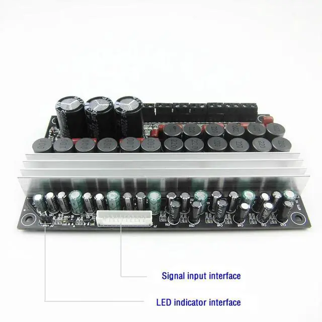Alt view image 2 of 3 - 7.2 Power amplifier board TPA3116 24V DC power amplifier board digital 7.1 power amplifier board two bass output
