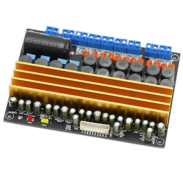 Alt view image 3 of 3 - TPA3116 7.1 8-Channel 100W+100W+6*50W Class D Digital Power Amplifier Board