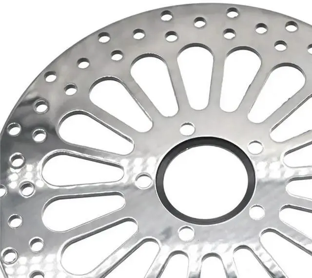 Alt view image 2 of 3 - Front Brake Disc In Stainless Steel For Harley Davidson Motorcycle