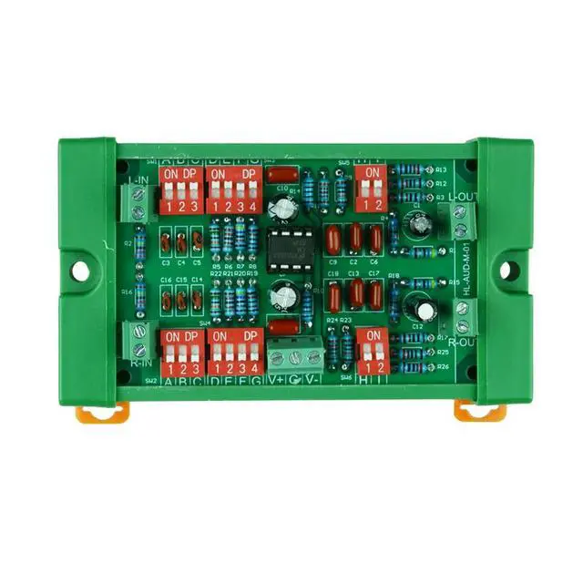 Alt view image 2 of 3 - Stereo Phono RIAA Preamplifier Module Board, Preamp, or HIFI Amplifier, Terminal Block