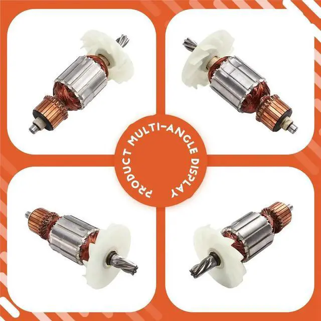 Main image of Electric Pickaxe Rotor is Suitable for Hitachi H41SA H41SC Electric Pickaxe Electric Hammer Rotor Accessories