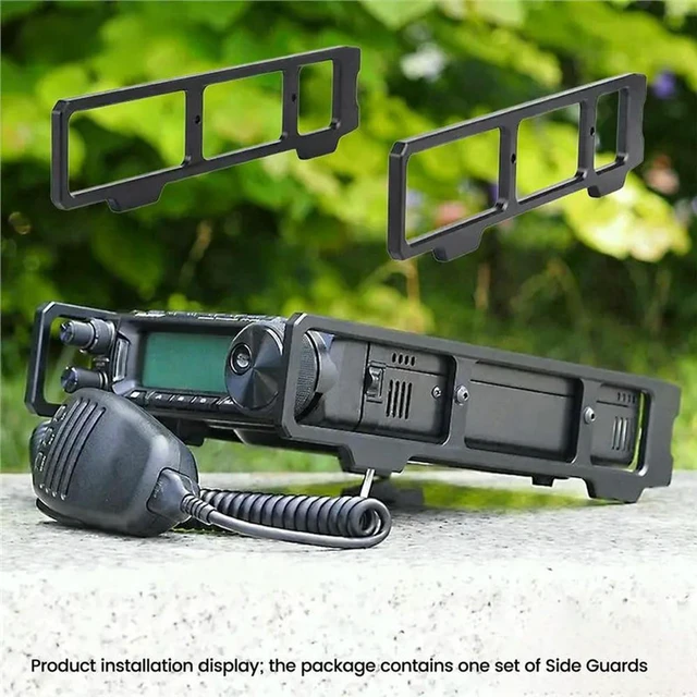 Main image of Side Guard For YAESU FT-891 HAM Radio CNC Aluminum Shield Bumper Protector Carrying Handle