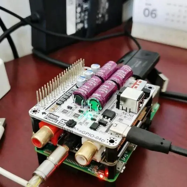 Alt view image 2 of 3 - 5V HiFi Power Filter TypeC DC2.1 5V Input For RPI Super Capacitor Filter 83CF