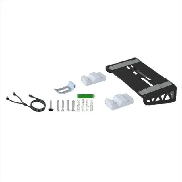 Alt view image 2 of 6 - For PS5 Wall Mount Charging Station with Headset Holder, Wall Charger Stand for PS5 & PS5 Slim, Disc & Digital