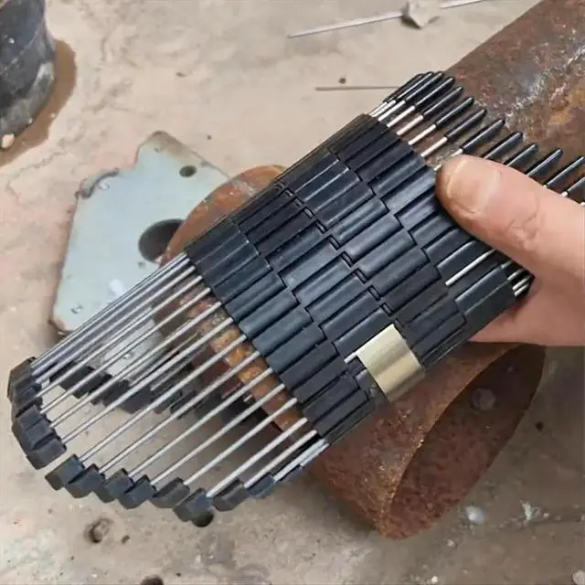 Alt view image 3 of 6 - Multi-Functional Multi-Surface Pipe Profiler Tool, Multipurpose Shape Collector Shaping Tools Molding Tools 6Inch 500mm