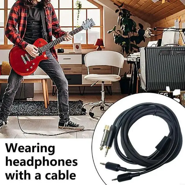 Alt view image 2 of 3 - 2025 3.5mm Headphone Cable for MDR-Z1R MDR-Z7M2 Controller Replacement Sound Cable Cord