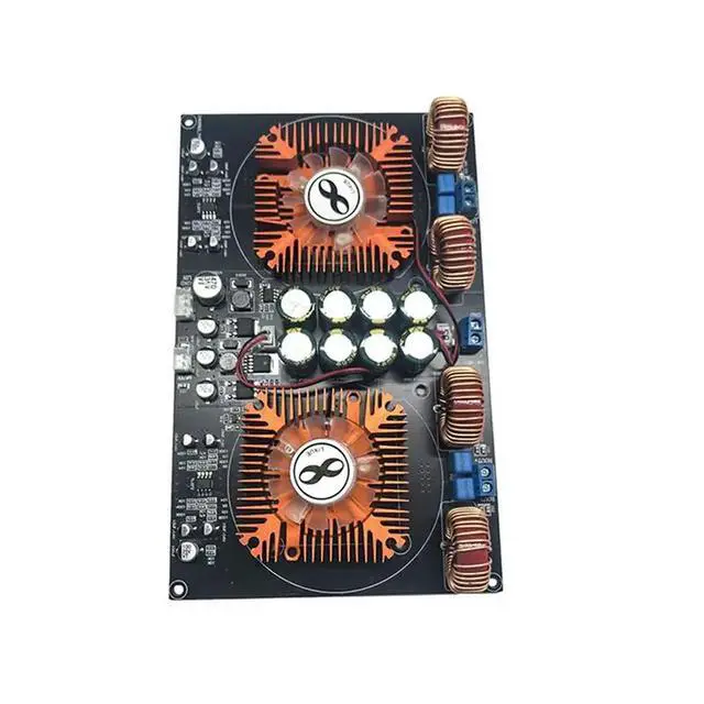 Alt view image 3 of 3 - Exquisite-1 PCS YJ-TPA3255 Digital Class D HIFI Audio Power Amplifier Board 2.0 PCB 600W+600W