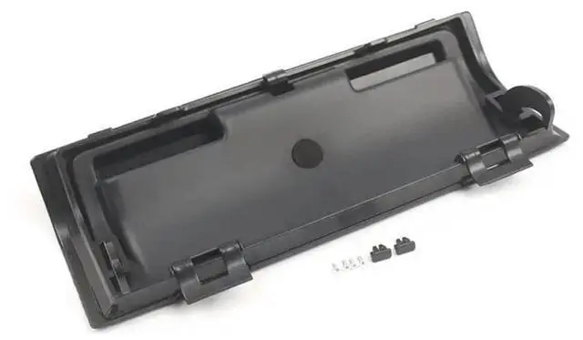 Alt view image 2 of 3 - For VW Caddy 2K1 03-10 Glove Box Lock Lid Flap Glovebox Replacement Cover- Black Part Number 2K1857122