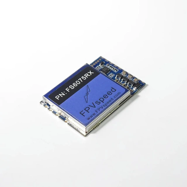 Main image of FS6075RX 7.2GHz VRX SPI mode 7.2G VRX 6.1GHz FPVspeed (6000MHz-7500MHz) Receiver Module RSSI Supports secondary development