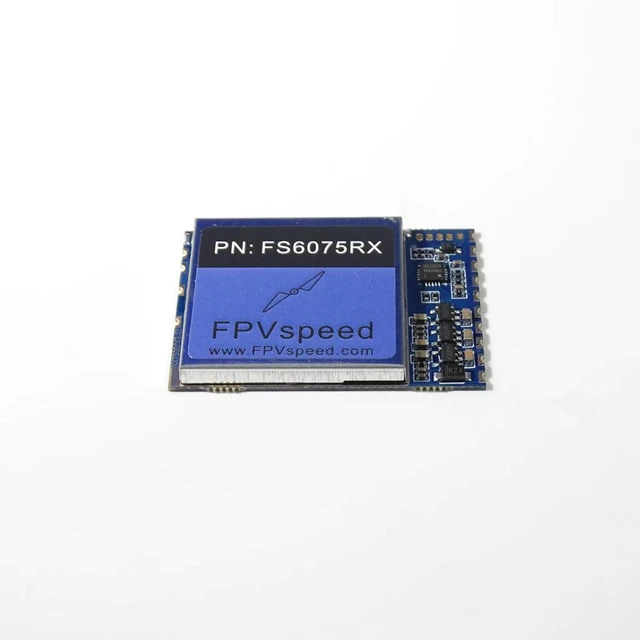 Alt view image 3 of 3 - FS6075RX 7.2GHz VRX SPI mode 7.2G VRX 6.1GHz FPVspeed (6000MHz-7500MHz) Receiver Module RSSI Supports secondary development