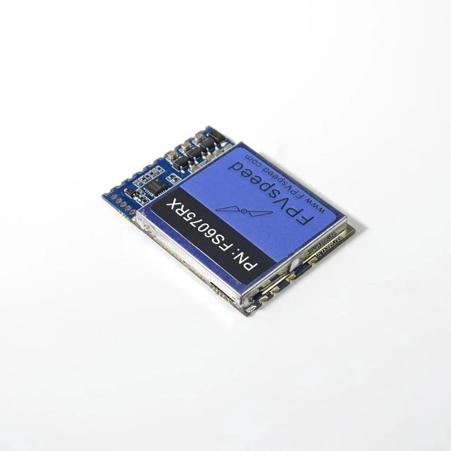 Alt view image 2 of 3 - FS6075RX 7.2GHz VRX SPI mode 7.2G VRX 6.1GHz FPVspeed (6000MHz-7500MHz) Receiver Module RSSI Supports secondary development