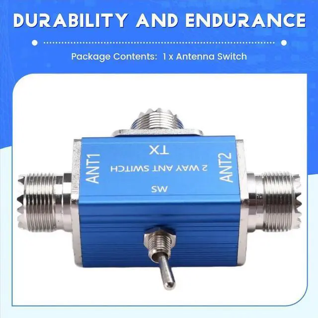 Main image of Antenna Switch for Outdoor Walkie-Talkie Shortwave Stations UV Segment Car Stations