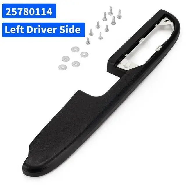 Main image of Left Driver Side Door Panel 25780114 Door Panel With Release Handle Above Armrest
