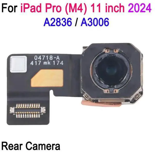 Main image of 12MP Rear Camera For iPad Pro (M4) 11 inch 2024 A2836 / A3006 Tablet Back Facing Wide-angle Camera Repair Replacement Part