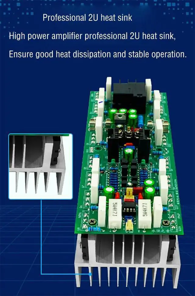 Alt view image 2 of 6 - Monaural Amplifier Board Home Stage 16 large tubes 1000W HIFI Amplifier Board