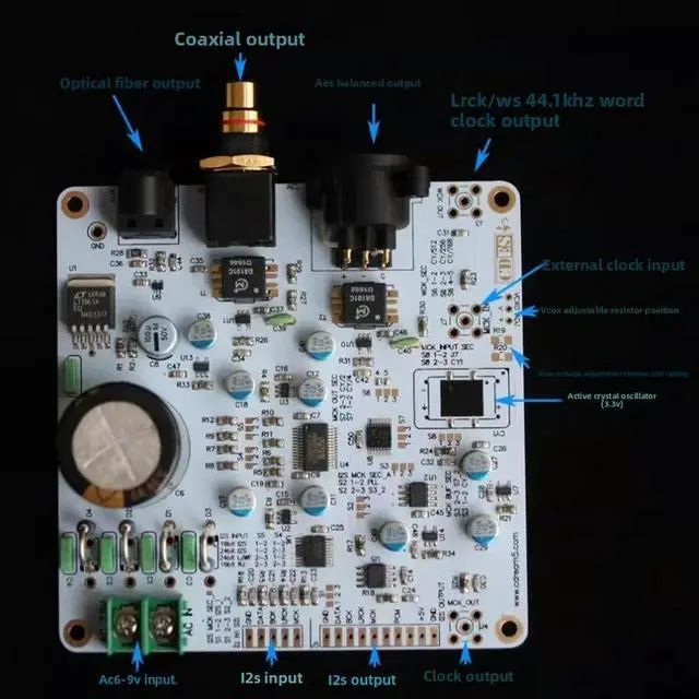 Main image of I2S to coaxial, enhanced version, Bluetooth, car CD cdm4 cd-pro plus coaxial output