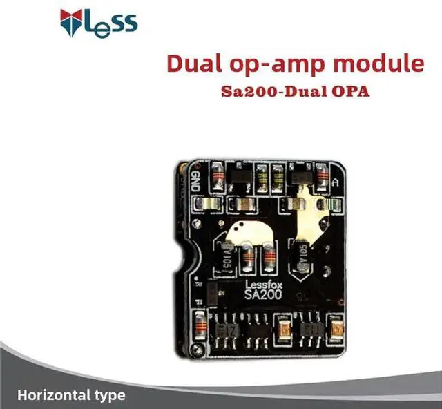 Main image of Hi-End Grade--SA200 Fully Discrete Dual Operational Amplifier *1pcs, Ultimate Direct Replacement for Muses02, SS3602