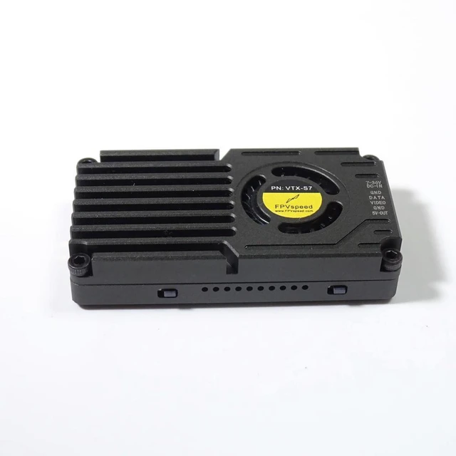 Alt view image 2 of 6 - FPVspeed VTX-S7 2.5W FPV VTX 16CH IRC Tramp MMCX Antenna High Power 5.8G 3.3G Switchable Video Transmitter