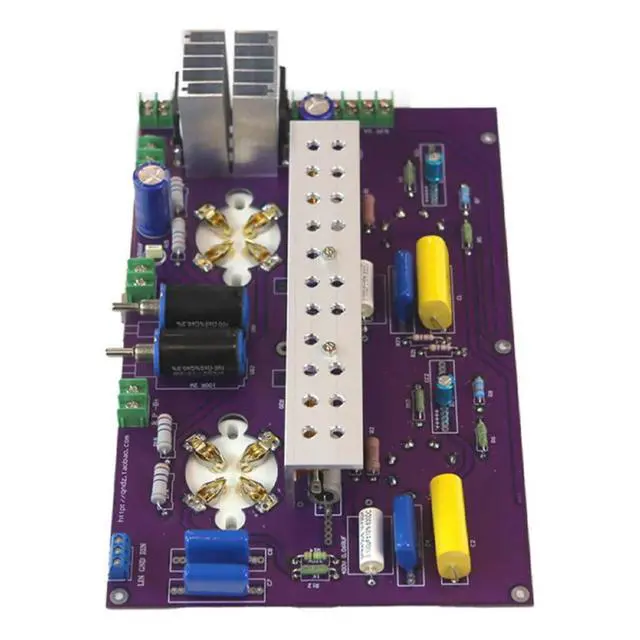 Alt view image 3 of 6 - 300B Vacuum tube Amplifier Board 9WX2 6J8P 717A push single ended class A Vacuum tube Amplifier With power Board Circuit Board