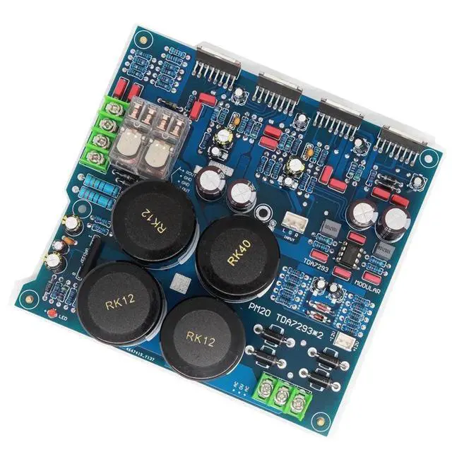 Alt view image 2 of 6 - LK140 Circuit TDA7293 2 Parallel Amplifier Board HiFi Pure post Amplifier Board Super 1969