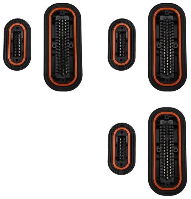 Main image of 3X 2-967677-1 55P 2-968814-2 16P Car Connector Board Plug 29676771 For Mercedes-Benz Ecu 2-967677-1