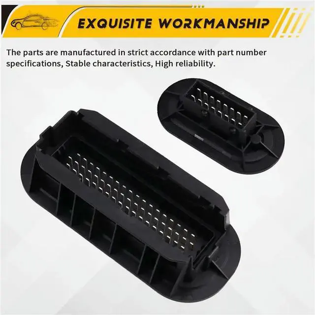 Alt view image 2 of 6 - 3X 2-967677-1 55P 2-968814-2 16P Car Connector Board Plug 29676771 For Mercedes-Benz Ecu 2-967677-1