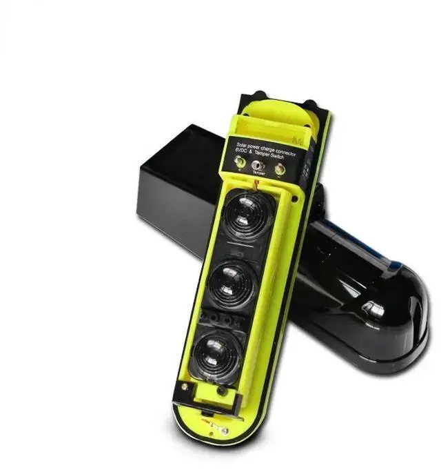 Main image of Waterproof Solar Powered 433MHz 2 Beam Infrared Beam Sensor Detector Alarm Distance 100m for Home Burglar System