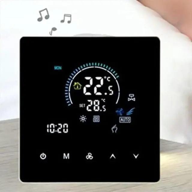 Main image of Thermostat Remote Control Programmable Heating Cooling Temperature Controller for Home Office Floor Heating