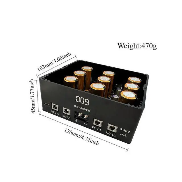 Alt view image 3 of 6 - CLC Discrete Filter 5V-30V 20A for Switching Power Supplies and Linear Power Supplies Sound Card DAC Amplifier
