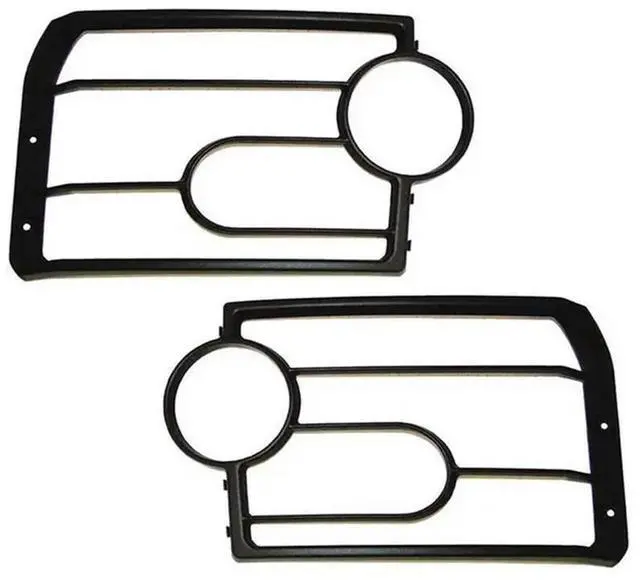 Main image of VUB501200 Front Light Guards Set For Land Rover LR3 Discovery 3 2005-2009 Headlight Protection Frame