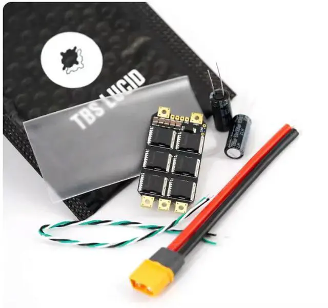 Alt view image 2 of 6 - 12S 90A Brushless ESC Electronic Speed Controller for 4-6S Electric RC Car ESC