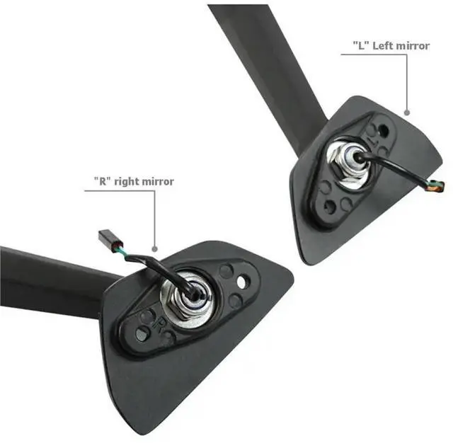 Alt view image 3 of 6 - Rear View Mirror 1 Pair For CFMOTO 675SR CF650SR Motorcycle Reverse Mirror Rearview Mirror Assembly