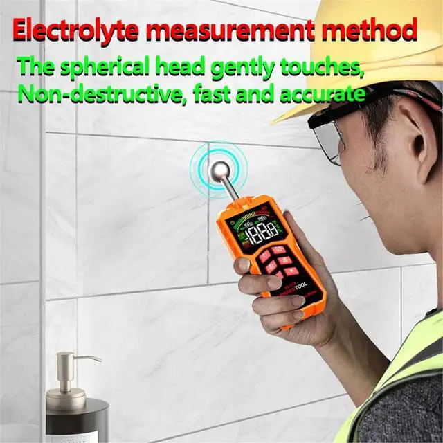 Alt view image 2 of 6 - XIAOCETOOL XC167A Pinless Moisture Meter Timber Damp Detector Wall Floor Leak Detector Wood Moisture Meter