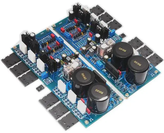 Alt view image 2 of 6 - A60 HiFi Power Amplifier Board High-power Class A Class AB Home Amplifier Board tube Professional Audio Accessories